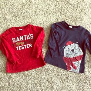 Gymboree 2T Christmas long sleeve bundle